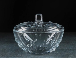 Сахарница стекло Pasabahce "Перла" с крышкой 500мл d14cм