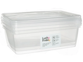 Набор контейнеров д/прод. пластм. с кр. 3шт х 0,45л "Frozen"