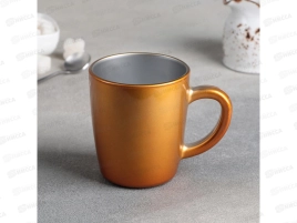 Кружка стекло 340мл "Металлик Оранж" "Pasabahce"