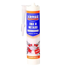 Жидкие гвозди "KRASS" для ПВХ и металла