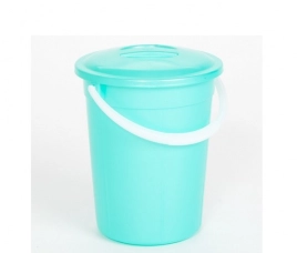 Ведро пластм. 5л с Крышкой, д/пищевых продуктов, "евро"