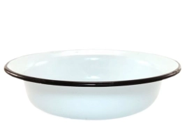 Миска эмалированная 1,0л d220мм без деколи