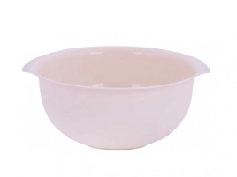 Чаша пластм. 3,0л d235мм выс.105мм "Классик" Бежевый