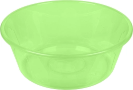 Таз пластм. 15л прозрачный "Хозяюшка"