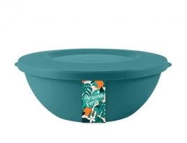 Миска пластм. с крышкой "Mexican Fresh" 5,0л д.308мм
