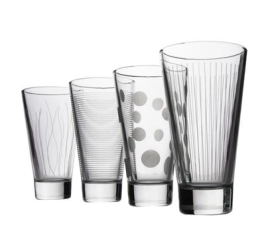 Набор стаканов стекло Luminarc "Лаунж клаб" 4шт. 350мл.