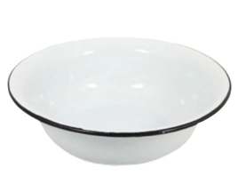 Миска эмалированная 2.0л d260мм без деколи