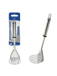 Картофелемялка нерж. "Кулинар" "Поварская" дл. ручки 350мм