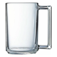 Кружка стекло Luminarc "Fitness Shiny Graphite" 320мл