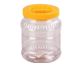 Банка для продуктов пластм. с закруч.кр. 1,5л ПЭТ
