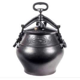 Казан алюм. "Афганский" "Скороварка" 12,0л Черный d дна 205мм ("Rashko Baba")