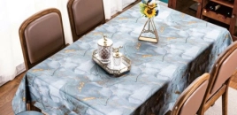 Клеёнка на ткан.основе BELLE серый, шир.1,40 *20м