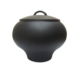 Горшок чугунный 2,5л с крышкой