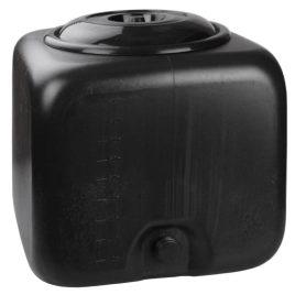 Бак пластм.100л с крышкой Квадр.500х500х550см д/Питьевой воды