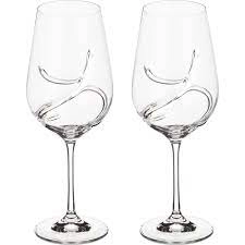 Набор бокалов стекло "BOHEMIA" "Турбуленция" 2шт 550мл д/вина.