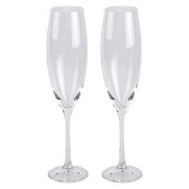 Набор бокалов стекло "BOHEMIA" "София" 2шт 230мл д/шамп.