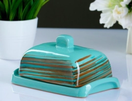 Масленка керамич. "Русская" Скандинавия