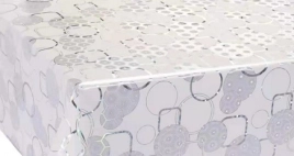 Клеёнка термостойкая непрозрачная с рисунком ПВХ Termo ширина 0,6м толщина 0,7мм