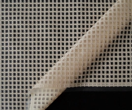 Клеёнка ажурная без основы "Элегия" Рогожка беж beige шир.1,35м V-line