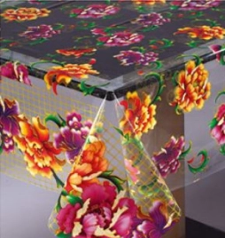 Клеёнка без основы "Mirage" толщ. 0,1мм шир.1,37м