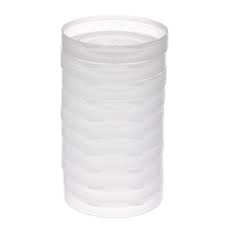 Крышка д/банок полиэтилен. КОМПЛЕКТ 10шт Белая