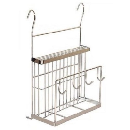 Держатель навесной д/рейлинга d16мм металл. хромир. д/Ножей,разд.Доски