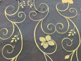 Клеёнка термостойкая непрозрачная с рисунком ПВХ Termo ширина 0,8м толщина 0,7мм