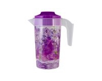 Кувшин пластм. с крышкой 1,2л "Лаванда"