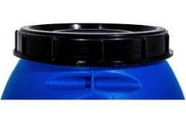 Бочка пластм. 50л с винт. крышкой, с навесн. и углубл. ручк., горл.д.220мм, Цветная ("Радиан")