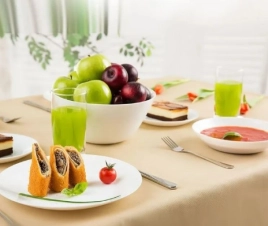 Тарелка стекло Luminarc "Lillie" мелк. d18см Белый