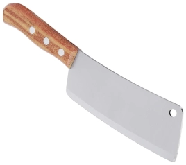 Нож кухонный TRAMONTINA дер.руч, Carbon топорик дл.лезв.15см