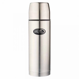 Термос нерж."Биосталь" 0,4л Узк.горло "вороненая сталь"