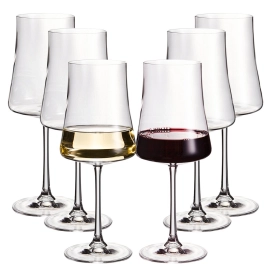Набор бокалов стекло "BOHEMIA" "Экстра" 6шт 360мл д/вина