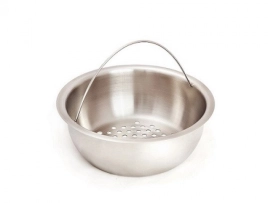 Вставка в пароварку (Дуршлаг) с дужкой нерж. d220мм