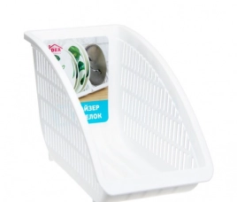 Органайзер кухонный пластм. д/тарелок, крышек 5 отделений 120x230x130мм