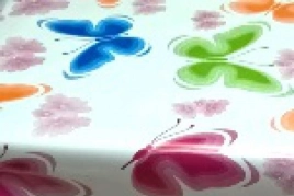 Скатерть полиэтилен. 1,2м х1,4м с рисунком "Пикник"