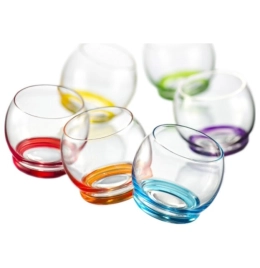 Набор бокалов стекло "BOHEMIA" "Крези" 6шт 60мл д/водки