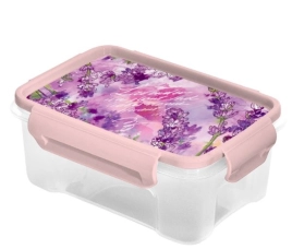 Контейнер д/прод. пластм. "Лаванда" 1,1л д/микров.печи 