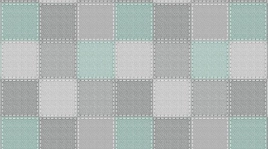 Клеёнка на неткан.основе МАЖОР Клетка шир.1,35м