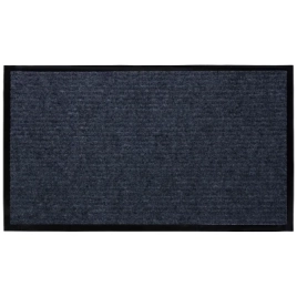 Коврик 50*80 см влаговпитывающий ребристый серый "TRIP" "VORTEX"