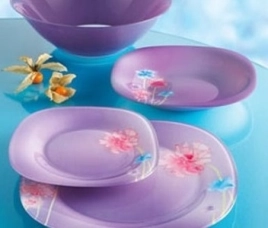 Набор столовый стекло Luminarc 19пр/6перс. "Ангел пурпл"