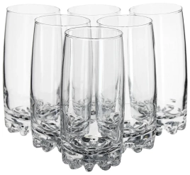 Набор стаканов стекло Pasabahce "Сильвана" 6шт 375мл