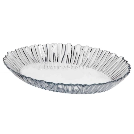 Набор тарелок стекло "Аврора" 6шт d20,5см