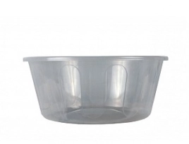 Таз пластм. 10л д/Пищев.прод. Прозрач. Особо ПРОЧНЫЙ!