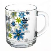 Кружка стекло 250мл "Серенейд Блю" "Pasabahce"