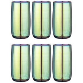 Набор стаканов стекло "Танзанит" 6шт 330мл