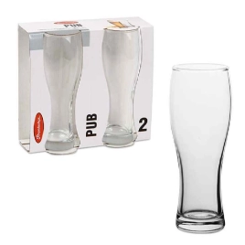 Набор стаканов стекло Pasabahce "ПАБ" 2шт д/пива 500мл