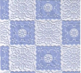 Клеёнка ажурная Easy Lace цветная в ассортименте ширина 1,32м