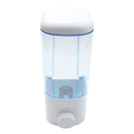 Дозатор для жидкого мыла настенный Delphinium 9017 белый