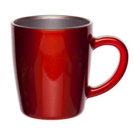 Кружка стекло 340мл "Металлик Рэд" "Pasabahce"